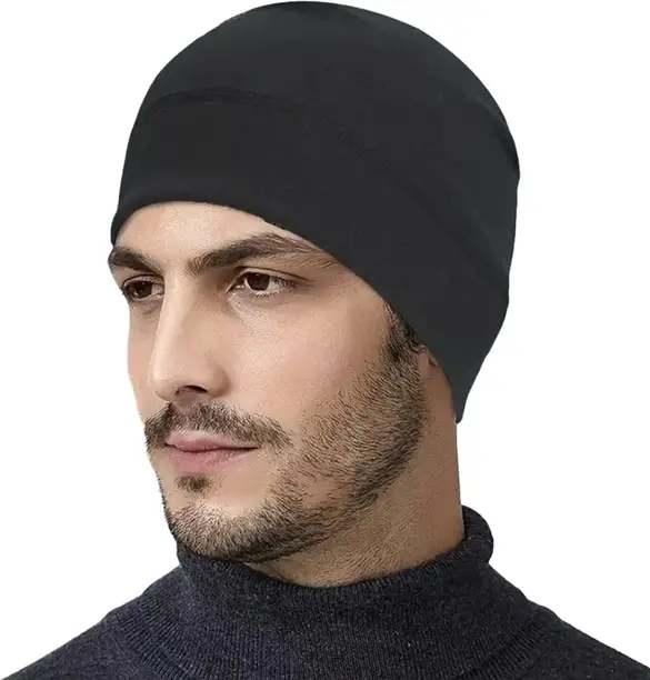 ALPHA STYLIST Helmet Skull Caps for Men: Cotton Head Caps, Hair Inner Helmet Cover Cap Helmet Breath Guard