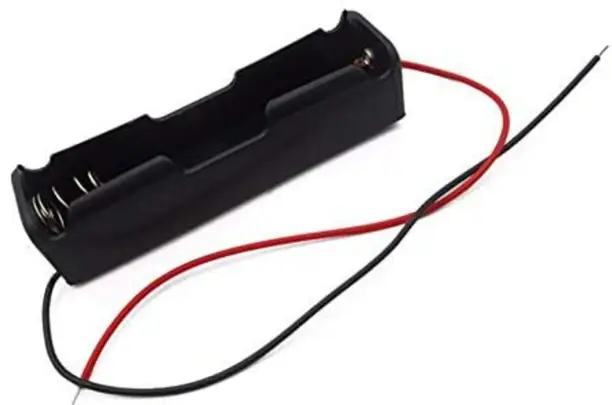 Brotherhood Button Top Single Battery holder with Wire Leads for lithium battery 1 Pc Educational Electronic Hobby Kit
